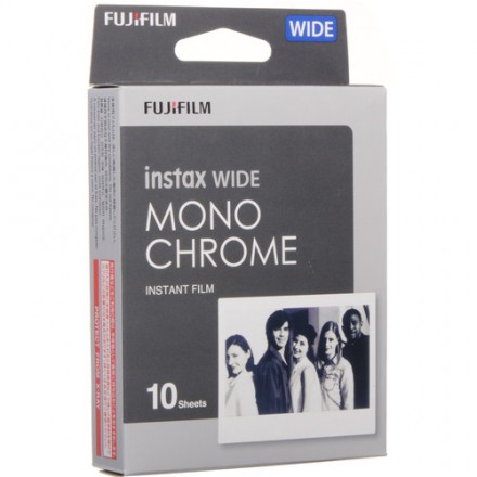 ФОТОПЛЕНКА FUJIFILM COLORFILM INSTAX WIDE MONOCHROME 10 PACK ФОТОПЛЕНКА FUJIFILM COLORFILM INSTAX WIDE MONOCHROME 10 PACK
